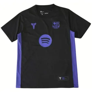 Barcelona 2025/26 Pre-season X Kobe Kids Jersey - Black/Blue