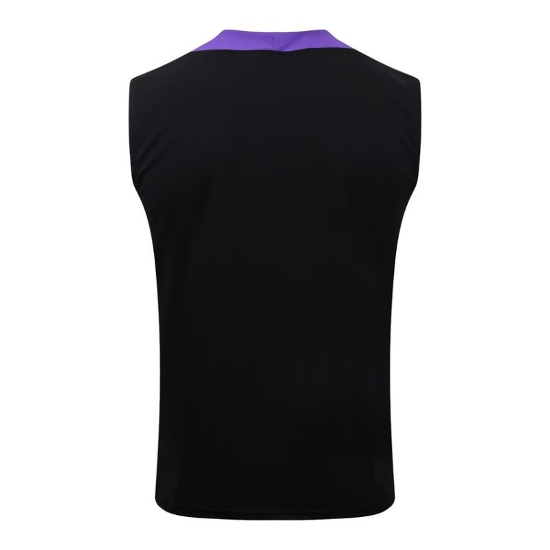 Barcelona 2025/26 Shorts and Tank Set Black Purple