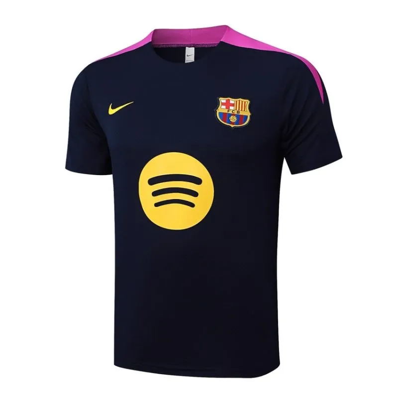 Barcelona 2025/26 Training Jersey + Shorts - Black/Pink