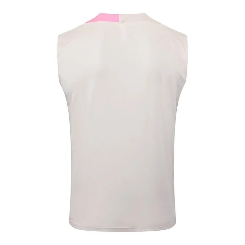 Barcelona 2025/26 Shorts and Tank Set - Beige/Pink