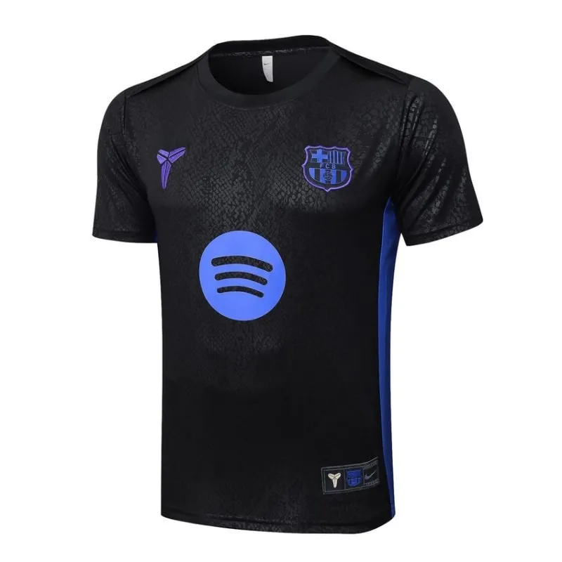 Barcelone 2025/26 Maillot d'entraînement + Short - Noir/Bleu