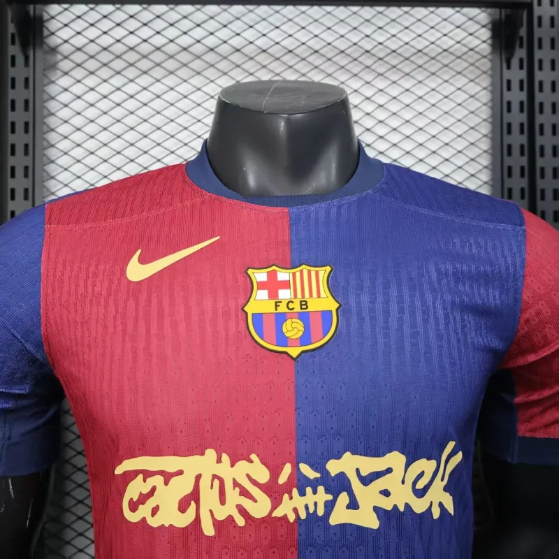 FC Barcelona 2025/26 Special Edition Player Jersey - Blue/Red