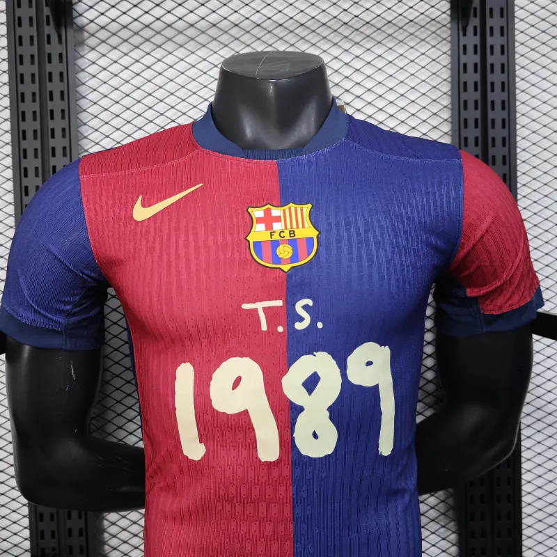 FC Barcelona 2025/26 Special Edition Player Jersey - Blue/Red