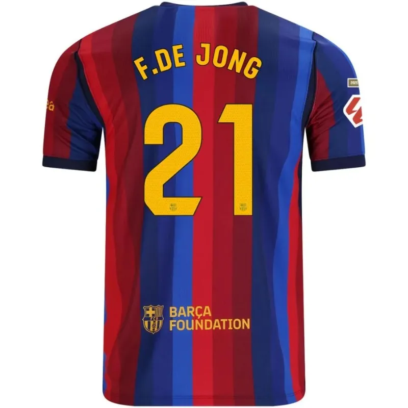 Barcelona DE JONG 2026/27 Home Jersey