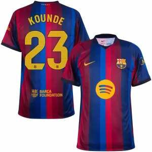 Barcelona KOUNDE 2026/27 Home Jersey