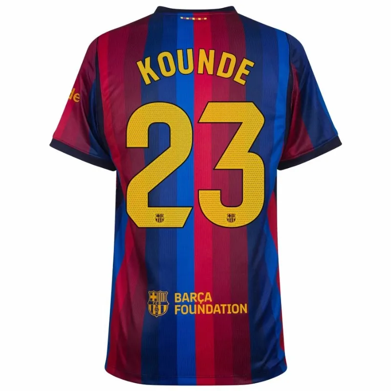 Barcelona KOUNDE 2026/27 Home Jersey
