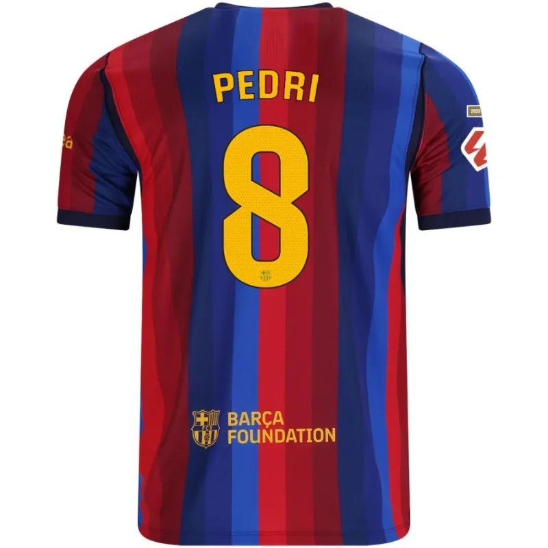 Barcelona PEDRI 2026/27 Home Jersey