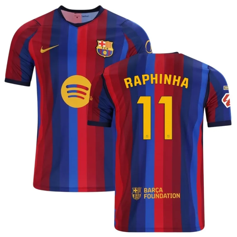 Barcelona RAPHINHA 2026/27 Home Jersey