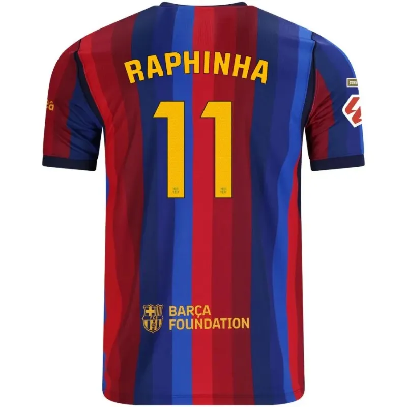 Barcelona RAPHINHA 2026/27 Home Jersey
