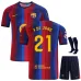 Barcelona DE JONG 2026/27 Home Kids Kit Jersey