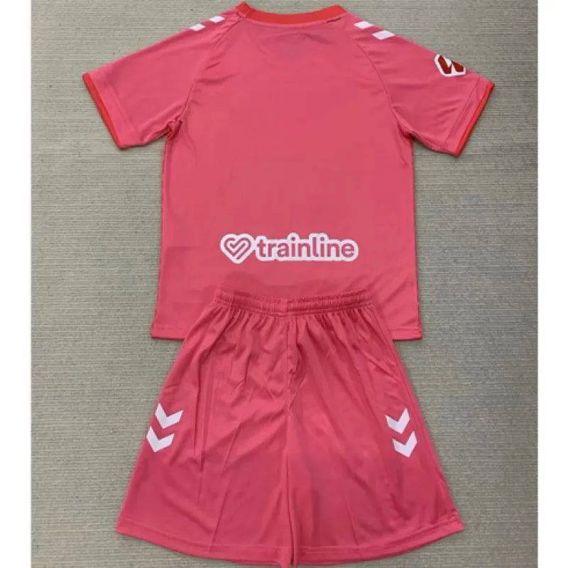 Real Betis Kids' Goalkeeper Jersey + Shorts 2024/25 - Pink