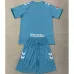Real Betis Kinder Torwart-Trikot und Shorts 2024/25 - Blau