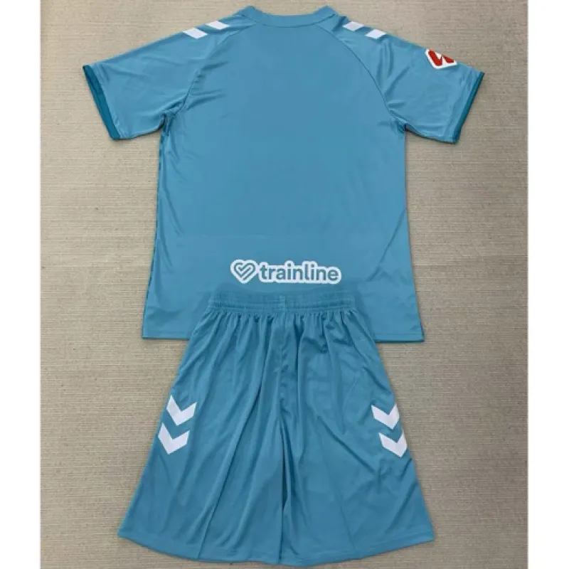 Real Betis Kinder Torwart-Trikot und Shorts 2024/25 - Blau