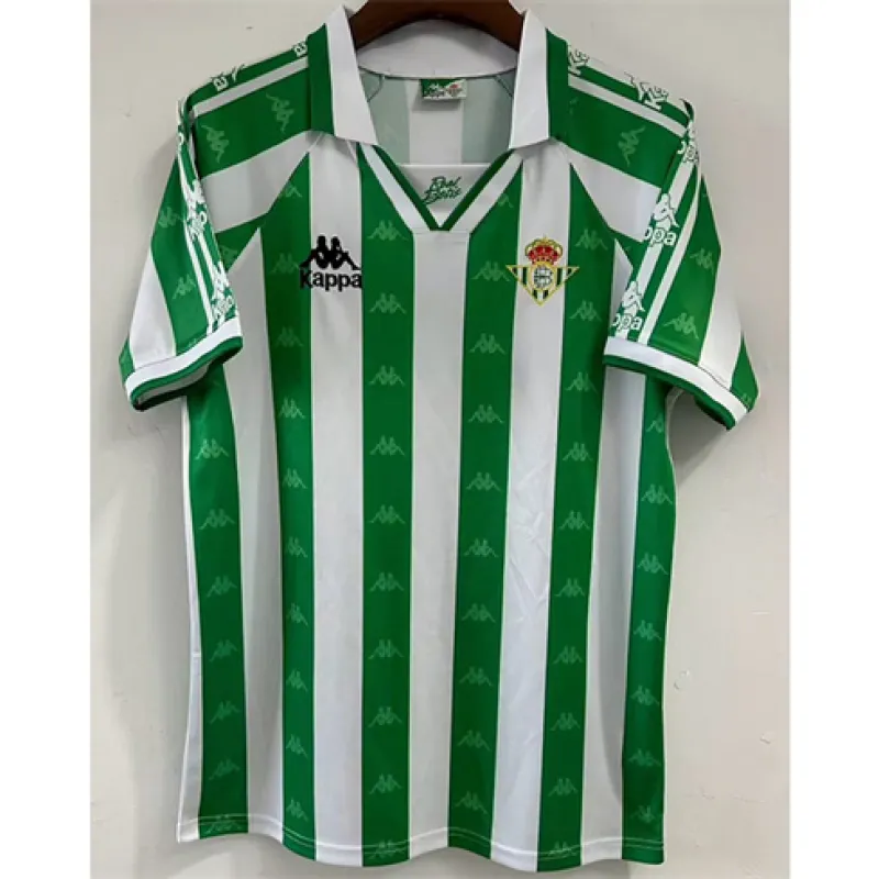 Real Betis Retro Jersey 1996 Home - Green/White