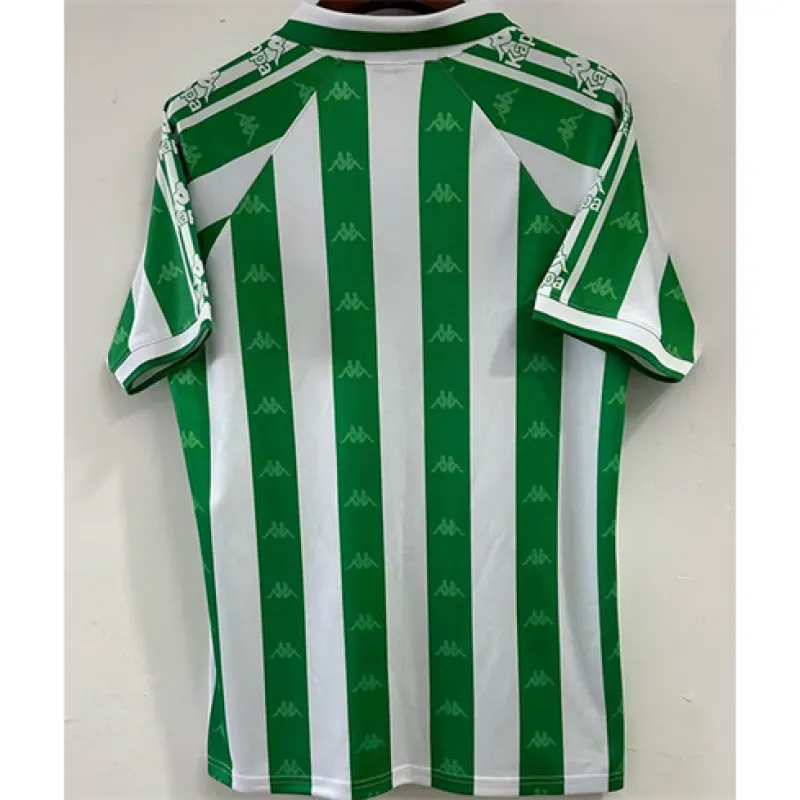 Real Betis Retro Jersey 1996 Home - Green/White