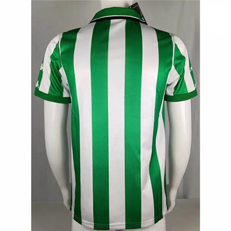 Real Betis Retro-Trikot 1993/94 Heimspiel - Grün/Weiß