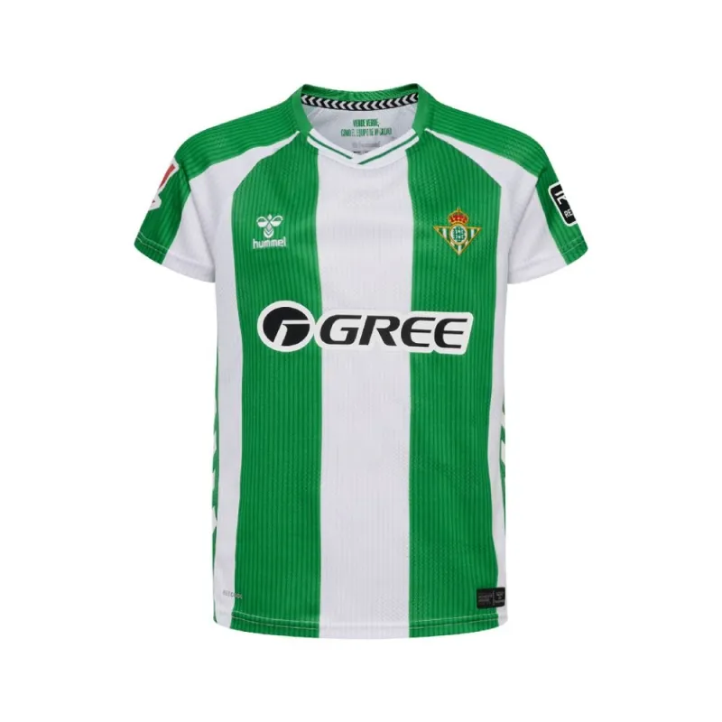 Maillot domicile enfant de Real Betis 2025/26 - Vert/Blanc