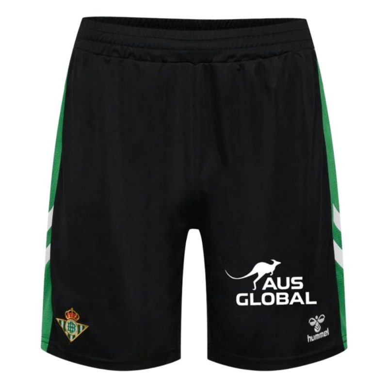 Pantaloncillos local del Real Betis 2025/26 - Negro