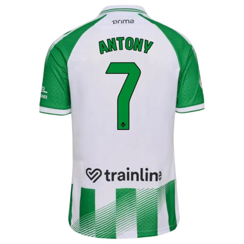 Real Betis ANTONY 2026/27 Home Kids Kit Jersey