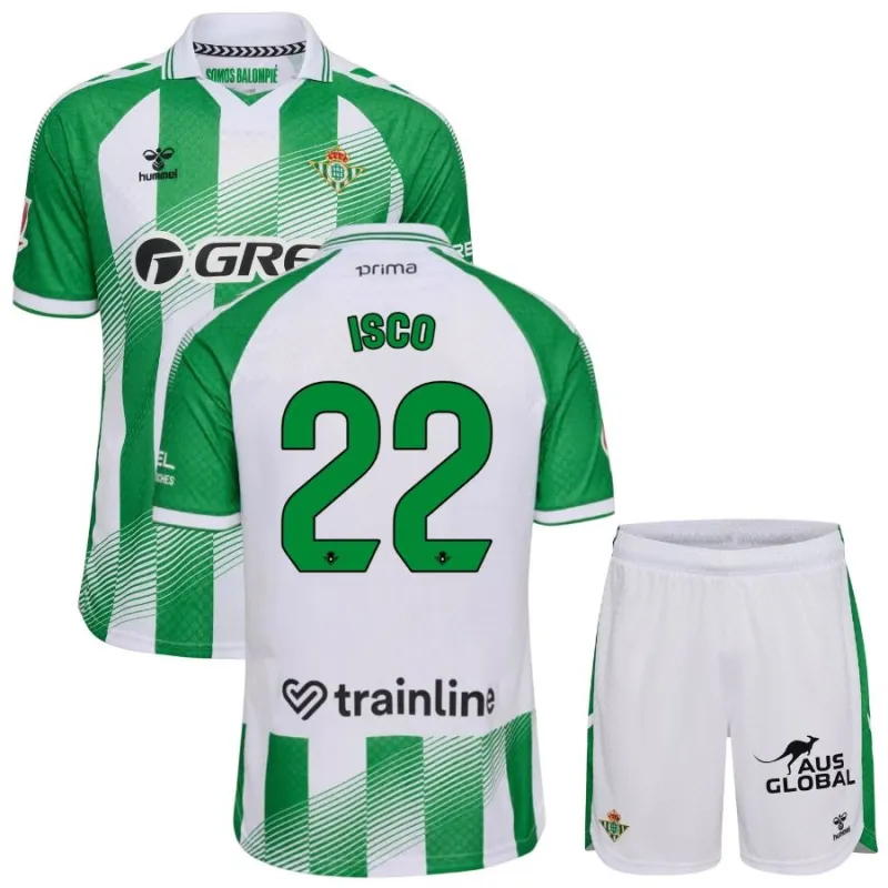 Real Betis ISCO 2026/27 Home Kids Kit Jersey