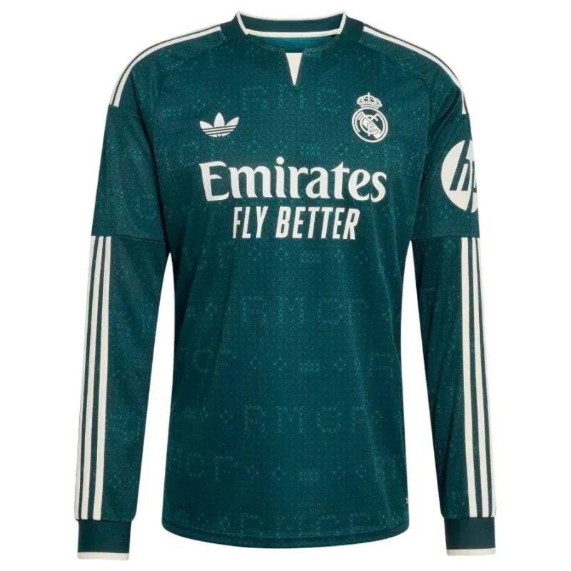 Real Madrid 2026/27 Away Long Sleeve Jersey