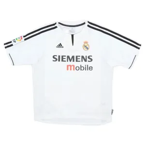Real Madrid 2003/04 Retro Home Jersey - White