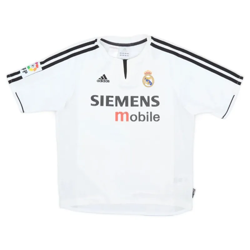 Real Madrid 2003/04 Retro-Heimtrikot - Weiß