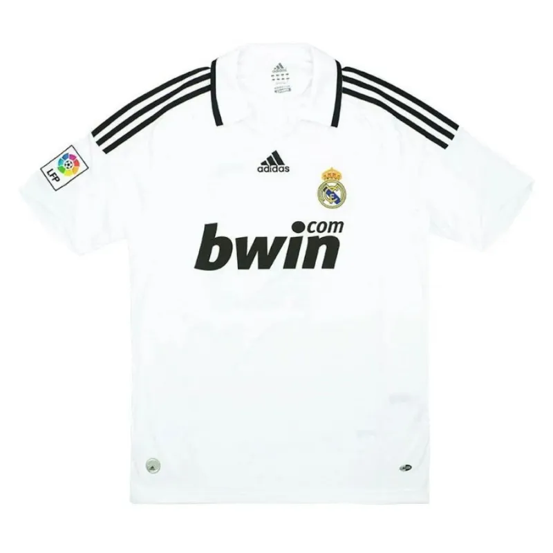 Real Madrid 2008/09 Maillot domicile rétro - Blanc