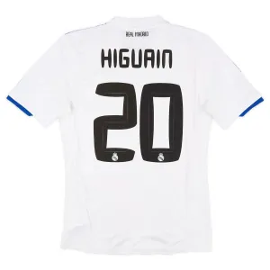 Real Madrid HIGUAIN 2010/11 Retro-Heimtrikot - Weiß