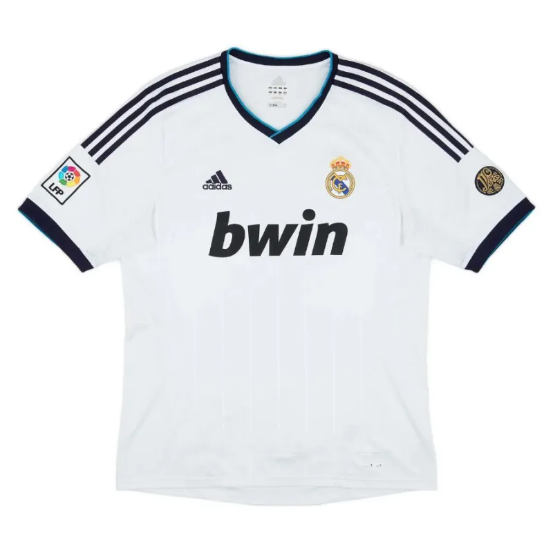 Real Madrid 2012/13 Retro-Heimtrikot - Weiß