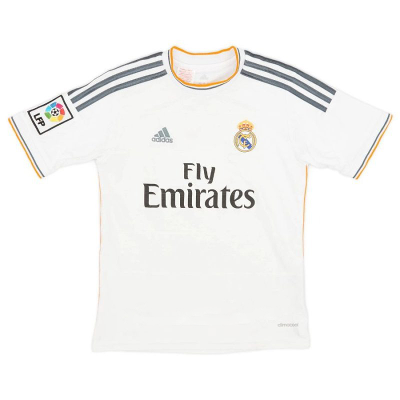 Real Madrid 2013/14 Maillot domicile rétro - Blanc