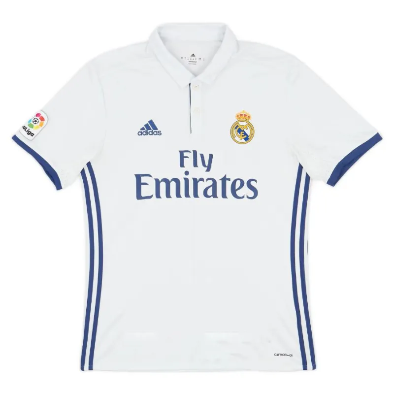 Real Madrid 2016/17 Maillot domicile rétro - Blanc