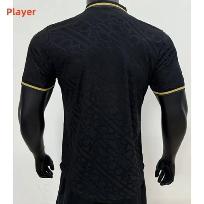 Maglia del giocatore del Real Madrid prima della partita 2024/25 - Nera