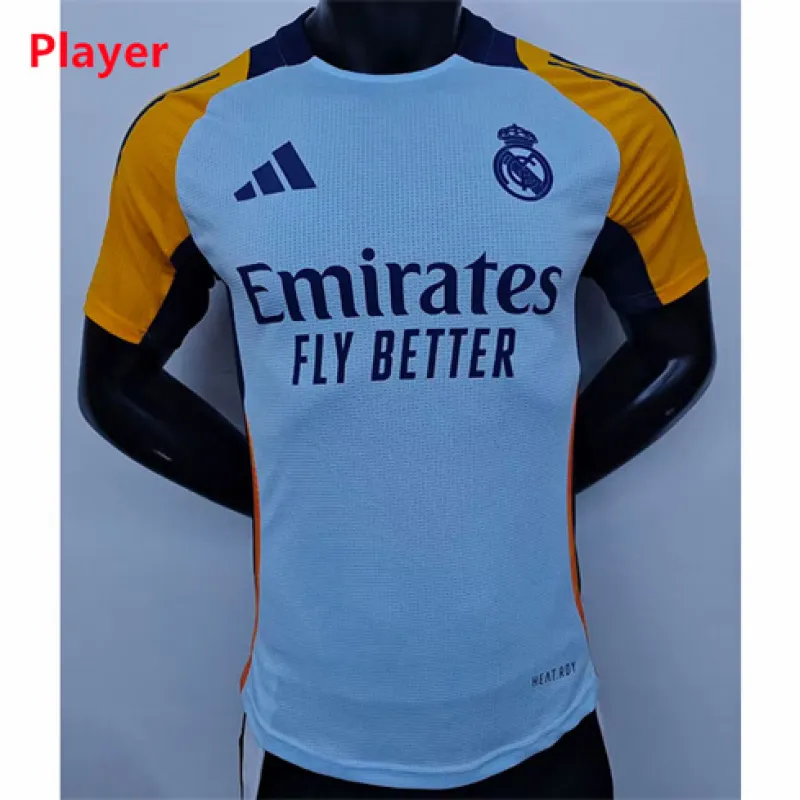 Real Madrid Trainingsspieler-Trikot 2024/25 - Weiß