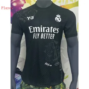 Real Madrid 2024/25 Y3 Edition Player Jersey - Black
