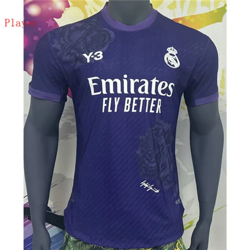 Real Madrid 2024/25 Y3 Edition Player Jersey - Purple