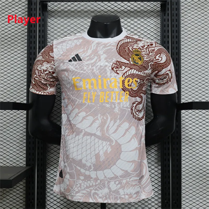 Real Madrid 2024/25 Year of the Dragon Special Edition Player Jersey - White