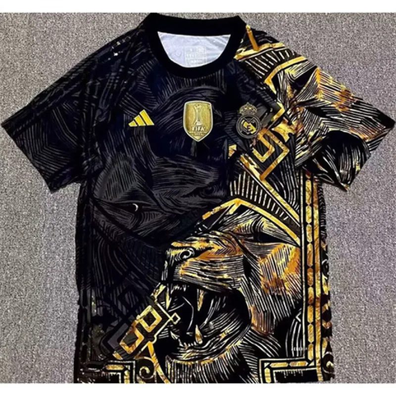 Maglia di allenamento del Real Madrid 2024/25 - Nero/Oro