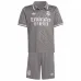 Real Madrid Troisième maillot et shorts pour enfants 2024/25 - Gris