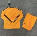 Real Madrid Maglia a maniche lunghe e pantaloncini per bambini 2024/25 Trasferta - Arancione
