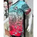 Maglia per bambini del Real Madrid 2024/25 - Versione Anno del Drago - Blu/Rosso