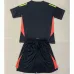 Real Madrid Kids' Goalkeeper Jersey and Shorts 2024/25 - Black