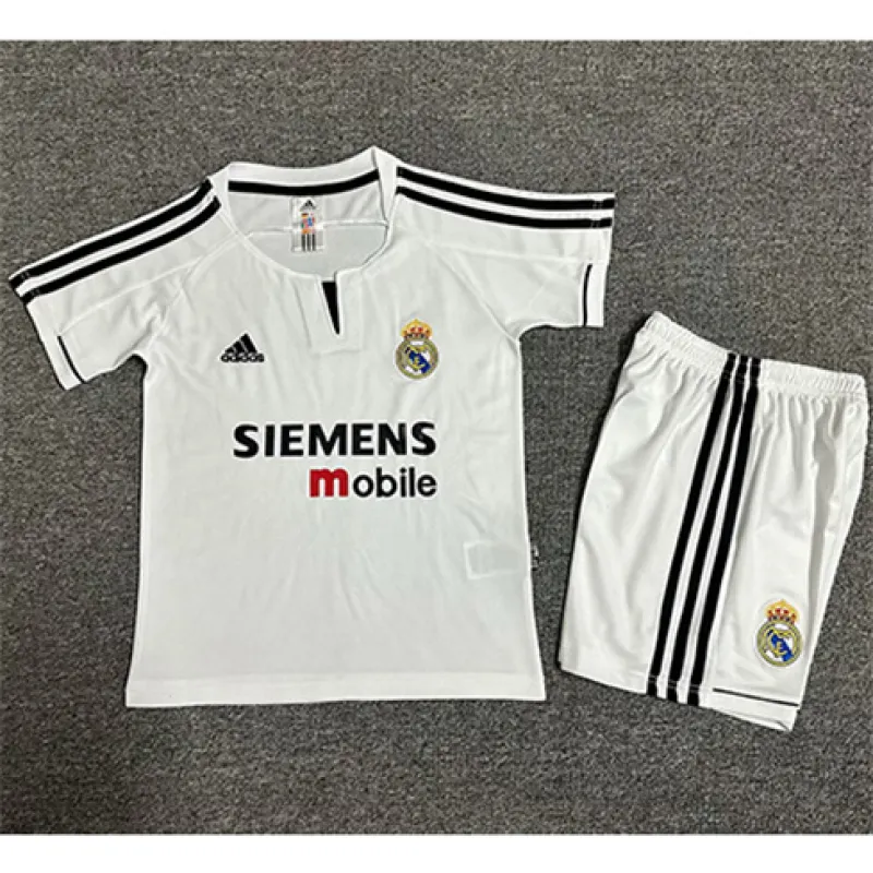 Real Madrid Retro Jersey 2003/04 Home - White