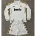 Real Madrid Children's Long-Sleeved Retro Jersey 2011/12 Home - White