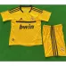 Maillot rétro d'enfant du Real Madrid 2011/12 extérieur - Jaune