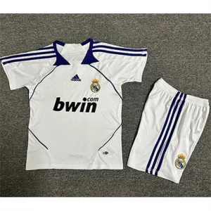 Real Madrid Retro Jersey 2007/08 Home - White
