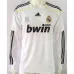 Real Madrid Long-Sleeved Retro Jersey 2009/10 Home - White