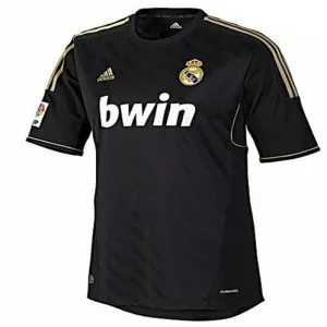 Maillot rétro du Real Madrid 2011/12 extérieur - Noir