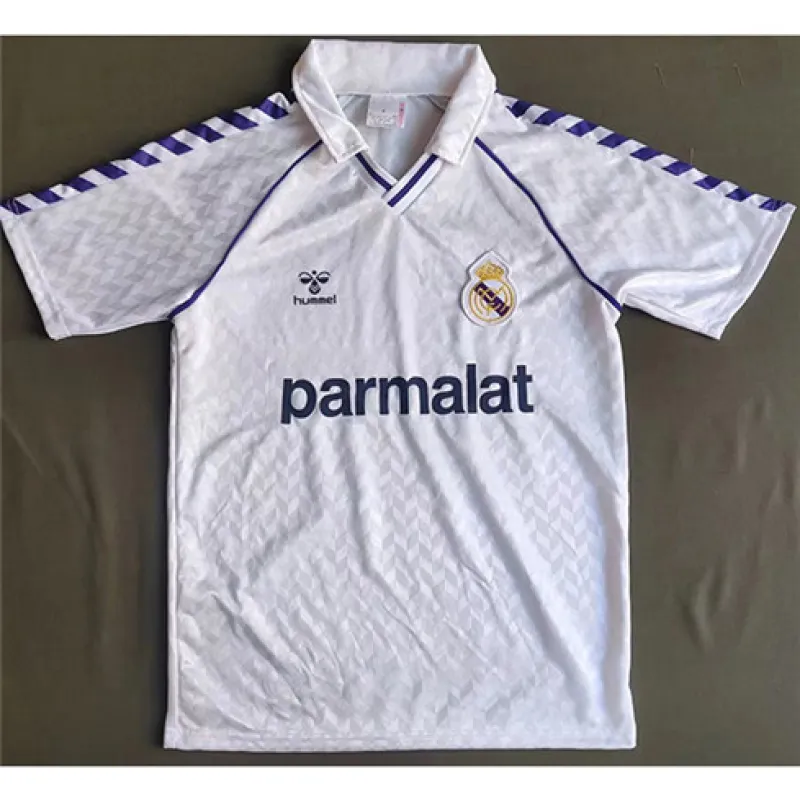 Real Madrid Retro Jersey 2008 Home - White