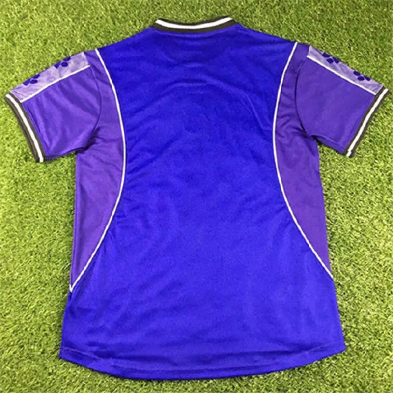 Camiseta retro del Real Madrid 1997/98 Fuera de Casa - Azul
